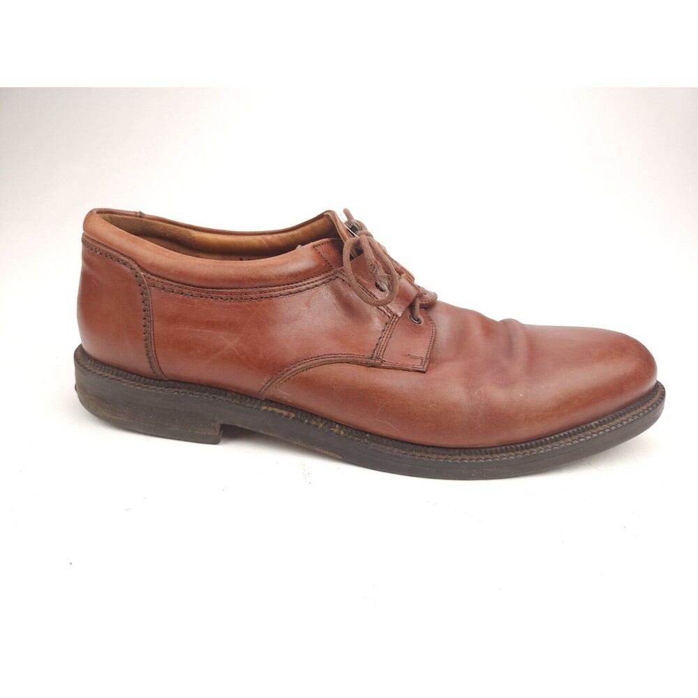 Johnston and Murphy Dress Shoes Mens 11 M Passport Brown Italy
